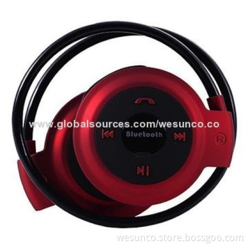 New & Comfortable Sports Bluetooth Stereo Headphone for Rock Music/Smartphones with Good NeckbandNew